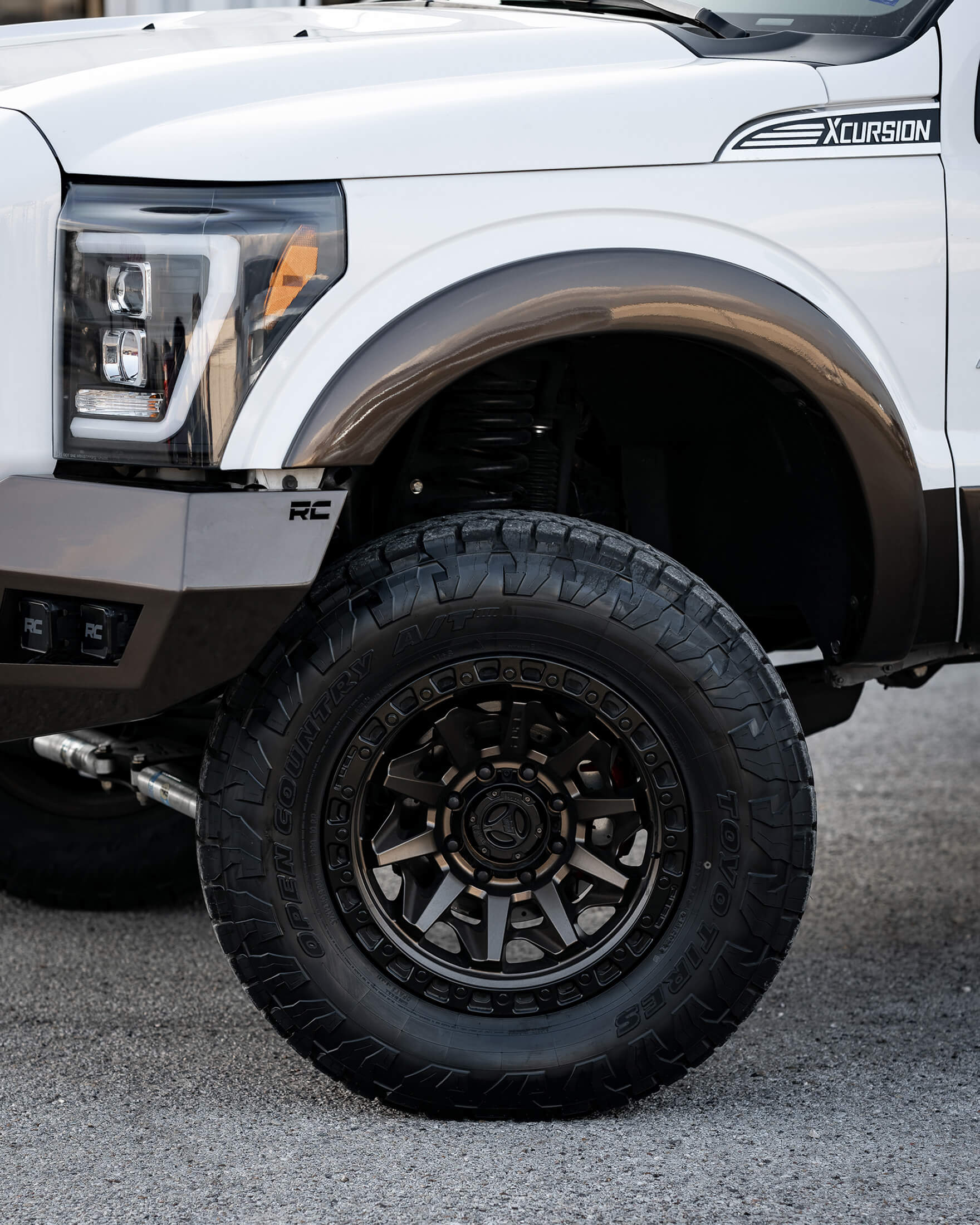 Ford Excursion Coil Spring Conversion